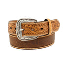 Men's Ariat Crocodile Print Belt A1022088 - Crazy House Western Wear