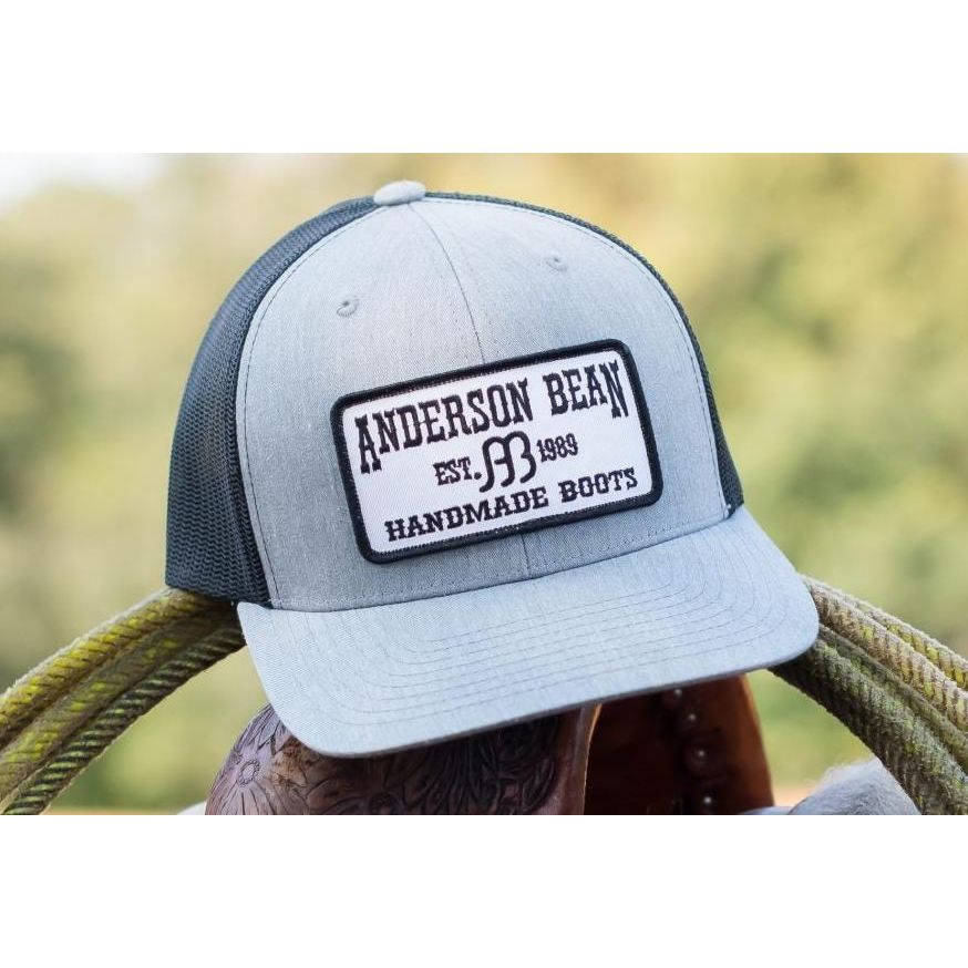 Anderson Bean Heather Gray and Black Snapback Cap - Crazy House Western Wear