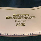 American 500X Black 4 1/4" Felt Hat - Crazy House Western Wear