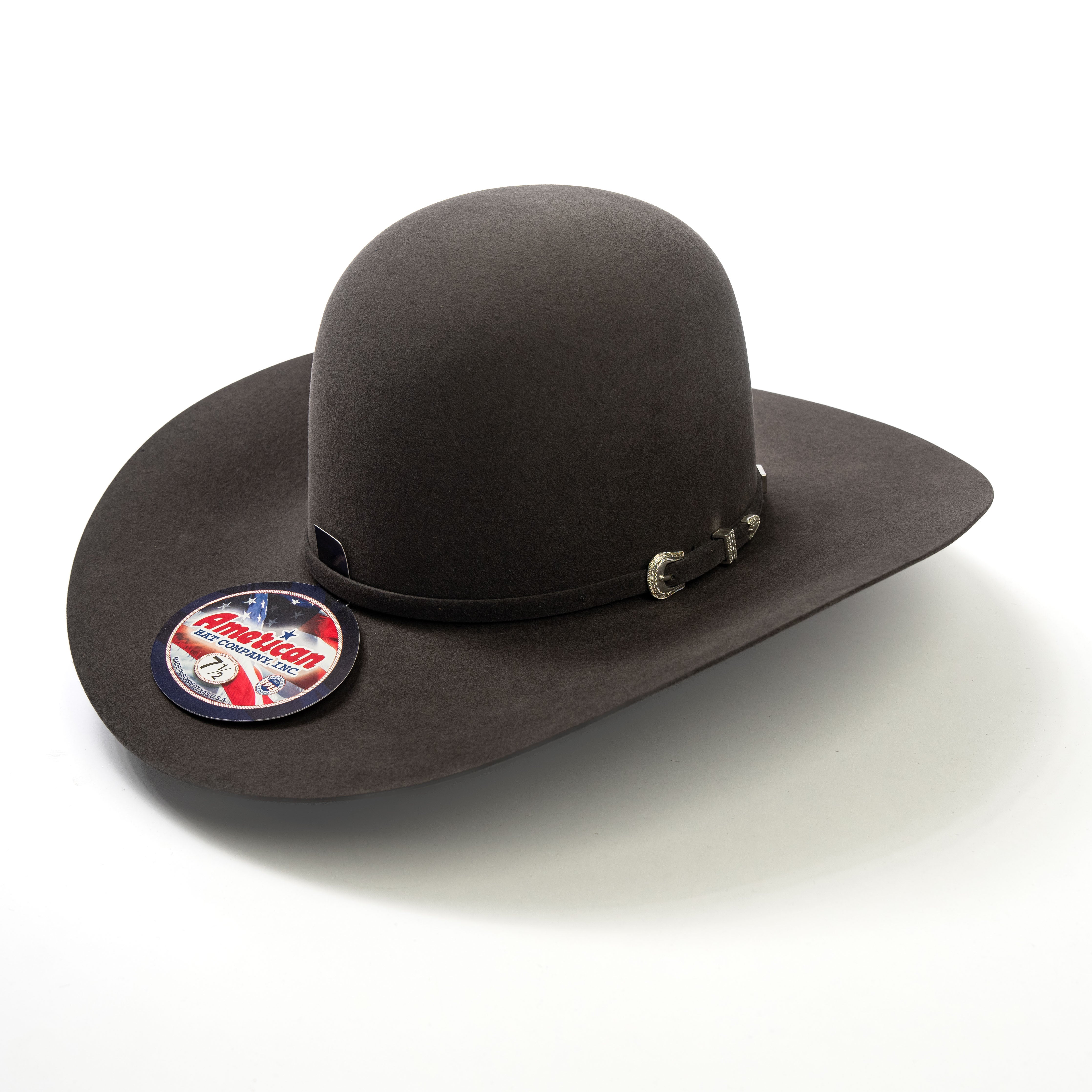 American 7X Steel 4 1/2" Felt Hat - Crazy House Western Wear