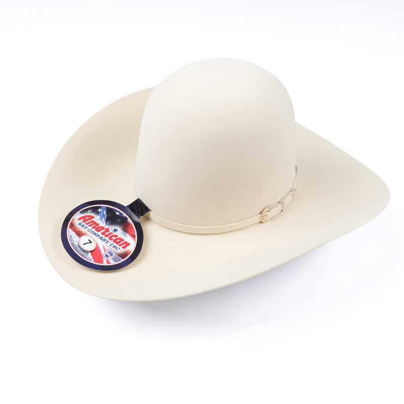 American Hat Company 200X Bone 4 1/2" Felt Hat