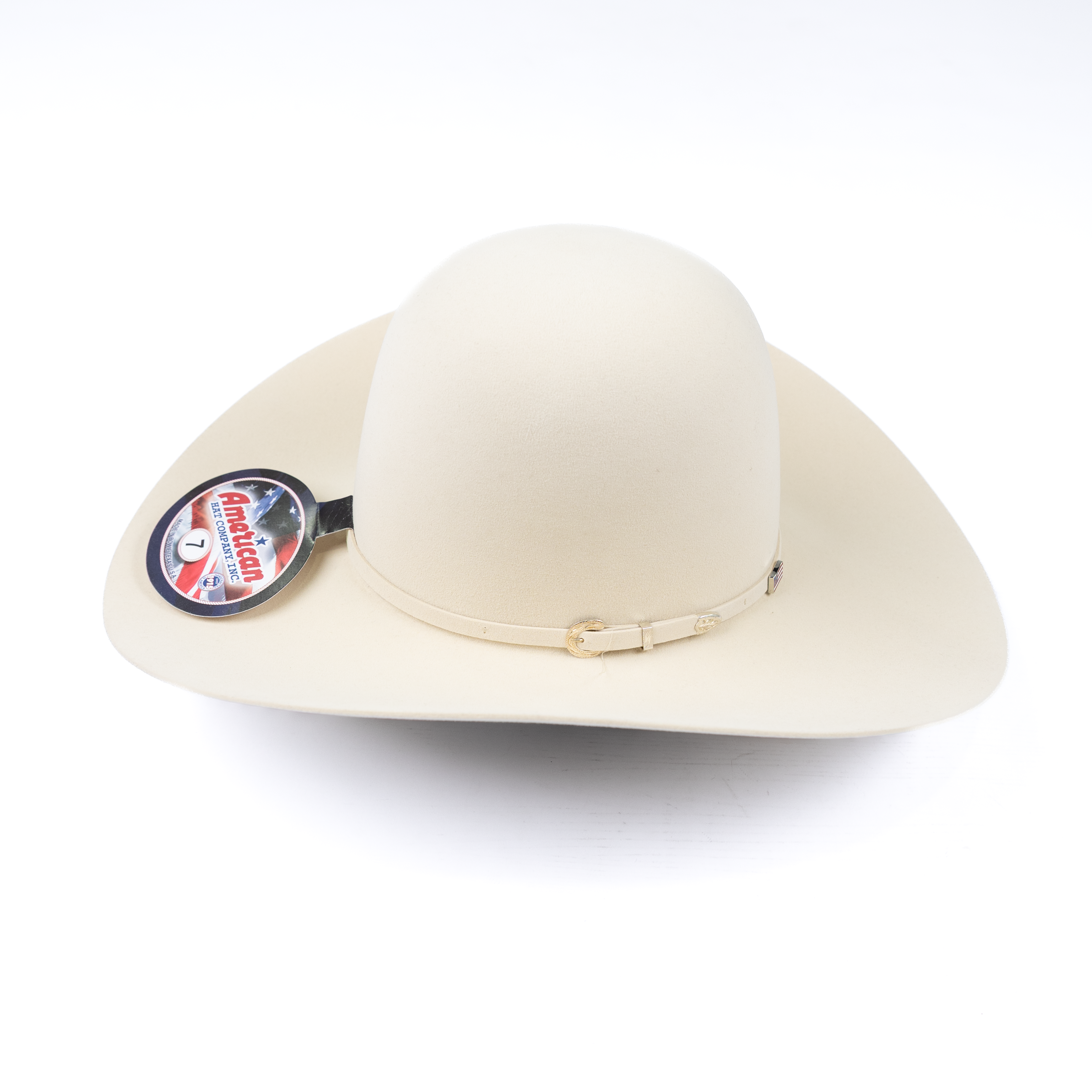American Hat Company 200X Bone 4 1/2" Felt Hat