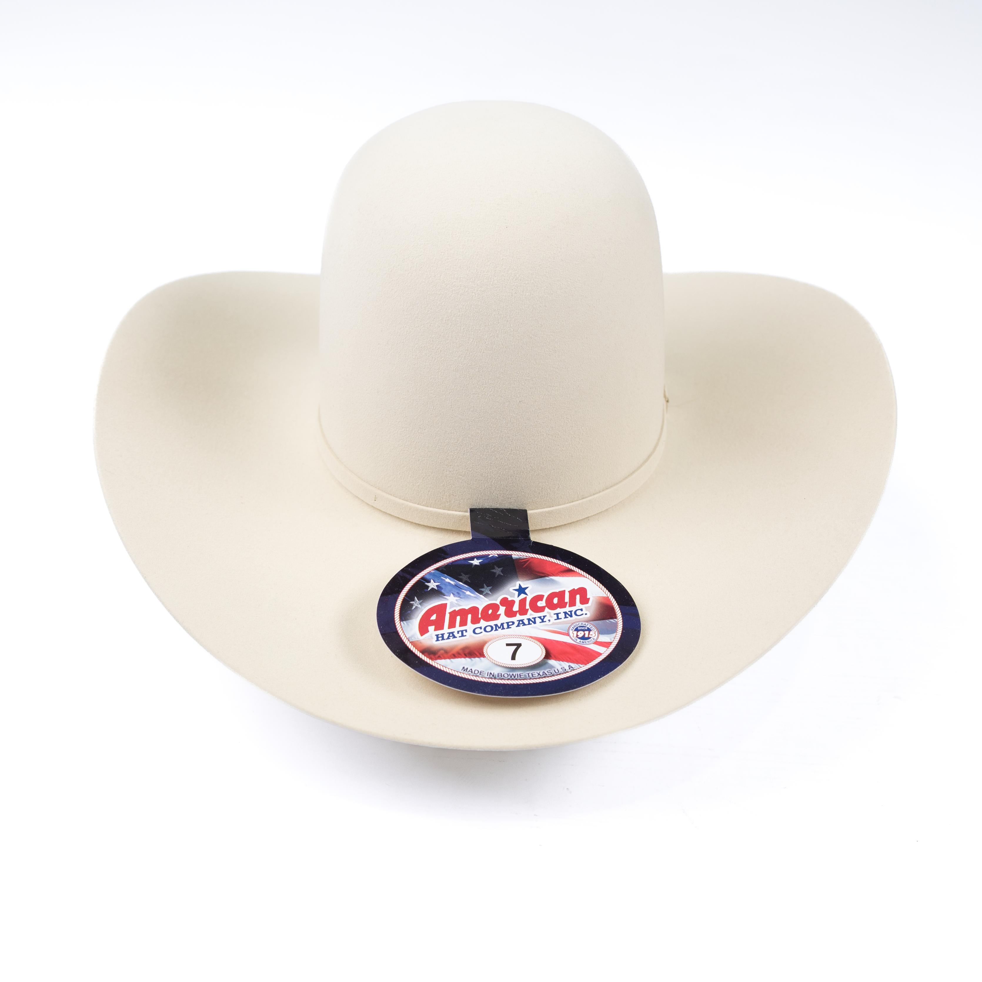 American Hat Company 200X Bone 4 1/2" Felt Hat