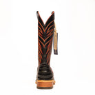 Anderson Bean Black Caiman Belly with 13" Black Glove Top S3005 - Crazy House Western Wear