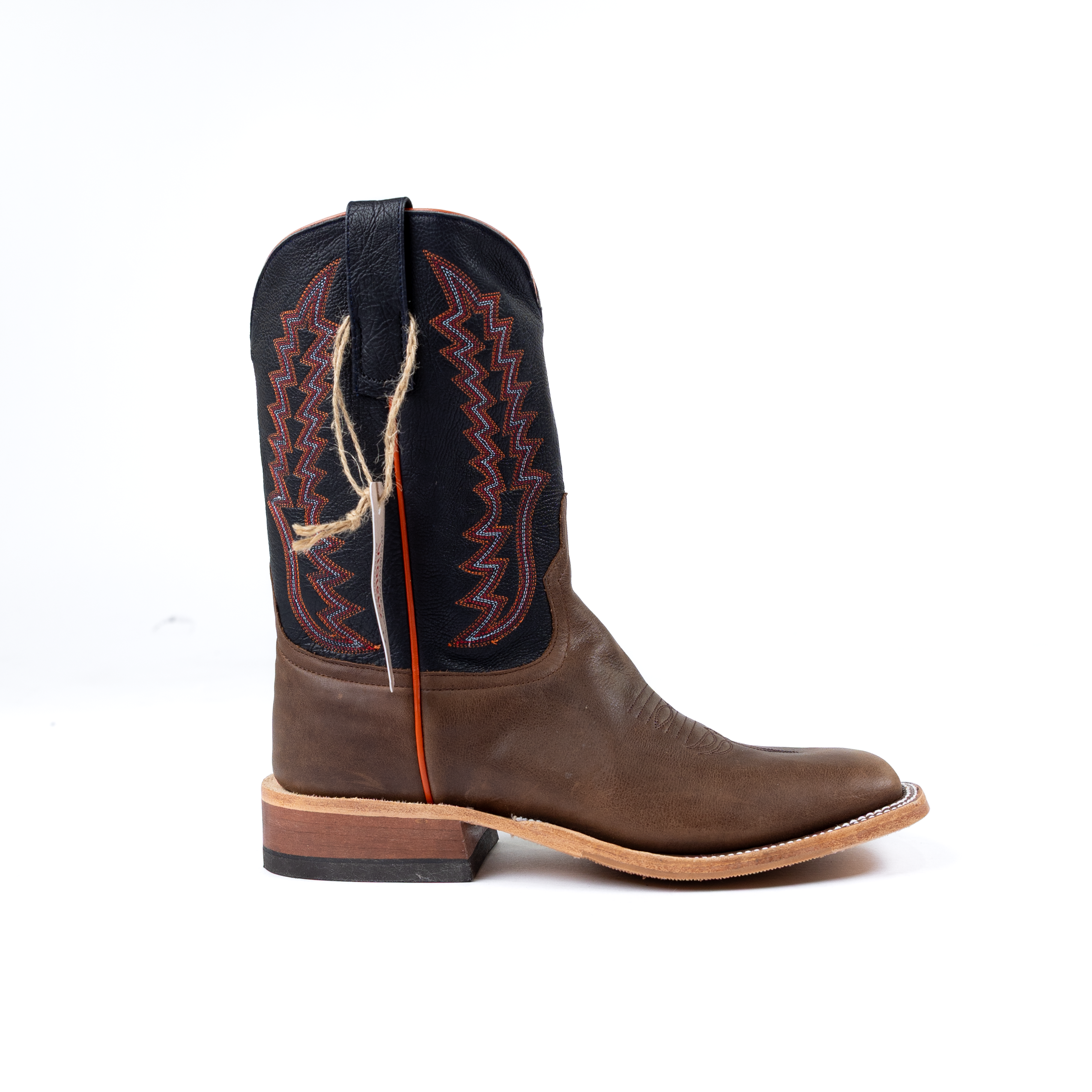 Anderson Bean Brown Avatar with 11" Navy Calf Tops S5101