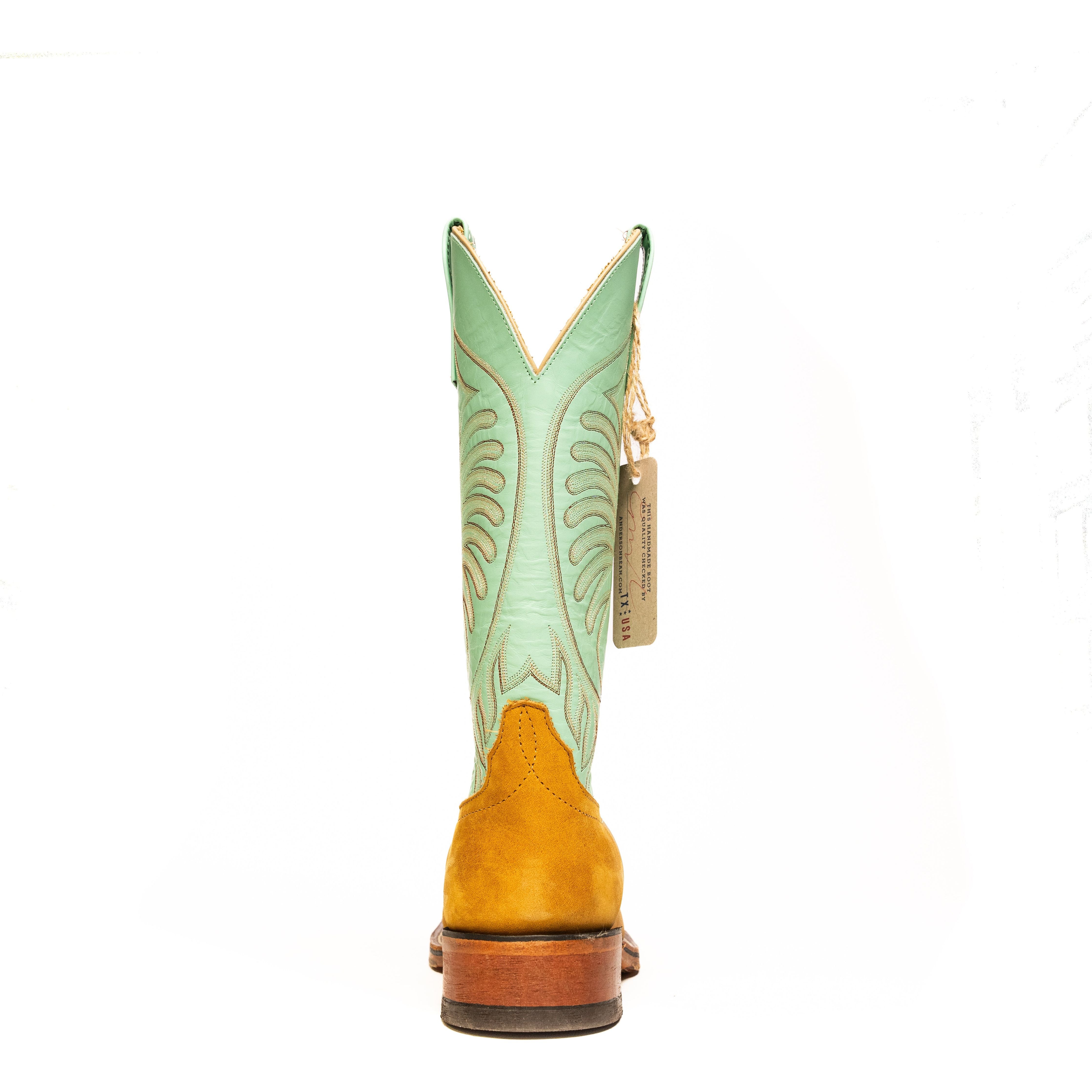 Anderson Bean Burnished Rust with 13" Mint Glove - Crazy House Western Wear
