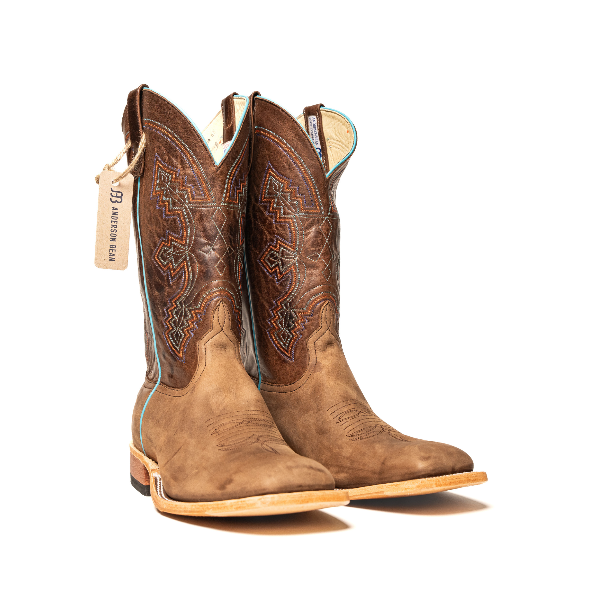 Anderson Bean Dark Brown Barcelona with 13" Brown Avatar Top S5004 - Crazy House Western Wear