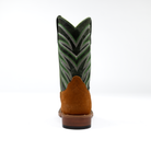 Anderson Bean Kids Tan Suede with Emerald Explosion Top ABK3012