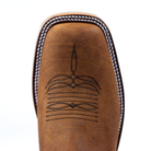 Anderson Bean Natural Brahma Bison with 13" Oxblood Outlaw Tops
