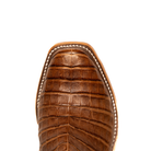 Anderson Bean Post Oak Caiman Belly with 13" Tan Goat Top - Crazy House Western Wear
