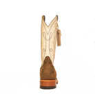 Anderson Bean Rust Safari Giraffe with 13" Bone Glove Top - Crazy House Western Wear