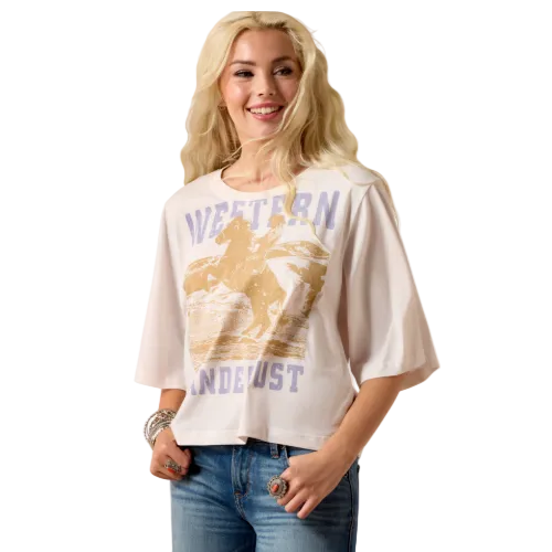 Women's Ariat Short Sleeve Western Wanderlust T-shirt 10073511