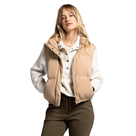 Women's Thread and Supply Aspen Puffer Vest J3113SPPTS