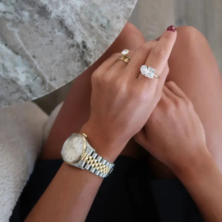 Women's Gold Water Resistant Christine Ring 