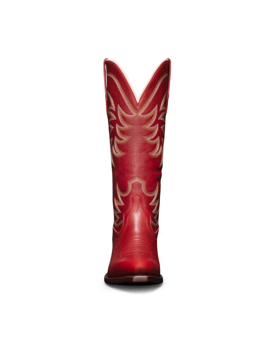Tecovas Women's Scarlet Cowhide The Annie Snip Toe Boot W20007SCR
