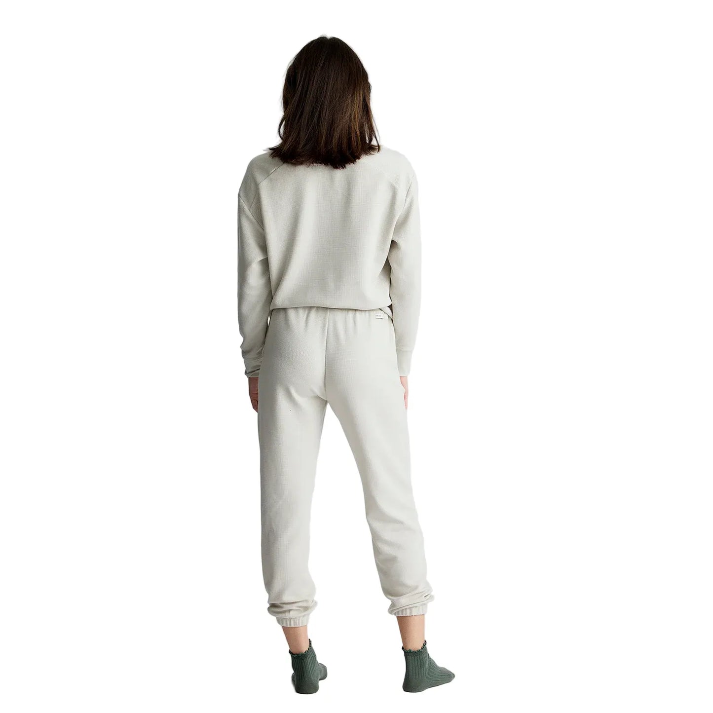 Women's Free Fly Waffle Long Sleeve Henley 
