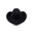 Bailey 4 1/2" Black Wool Grizzly Cowboy Hat