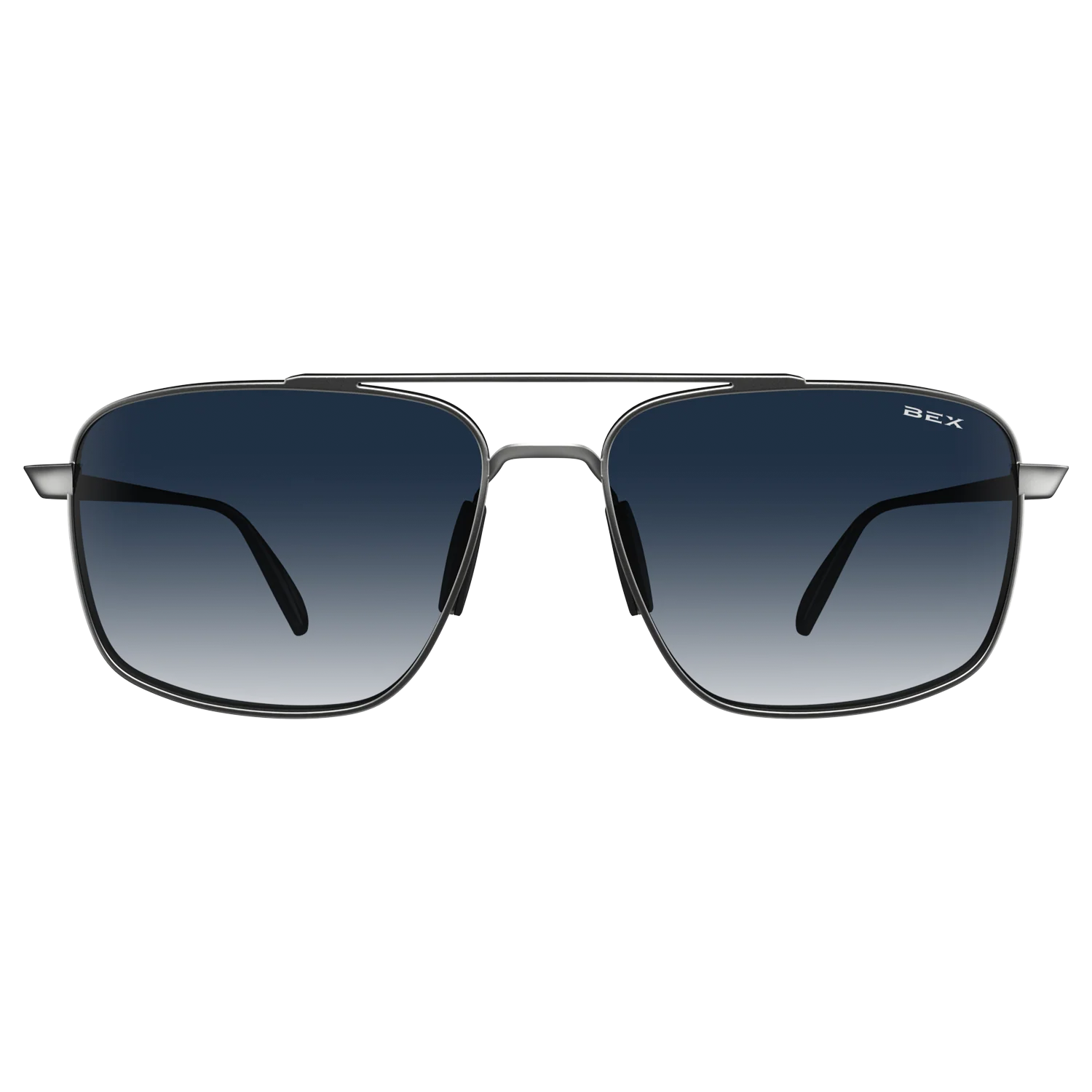 Bex Accel Silver/ Sapphire Sunglasses S140SLSP