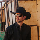 Bex Black Brown and Silver Jaxyn XL OTG Sunglasses S165BBS