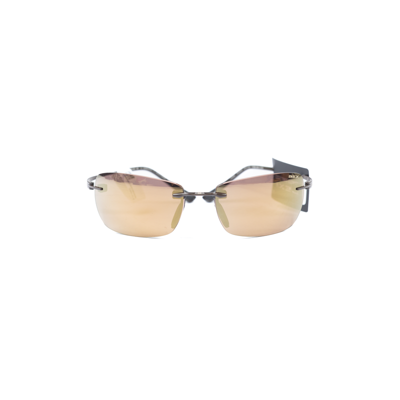 Bex Brown and Gold Fynnland X Sunglasses S161BBG