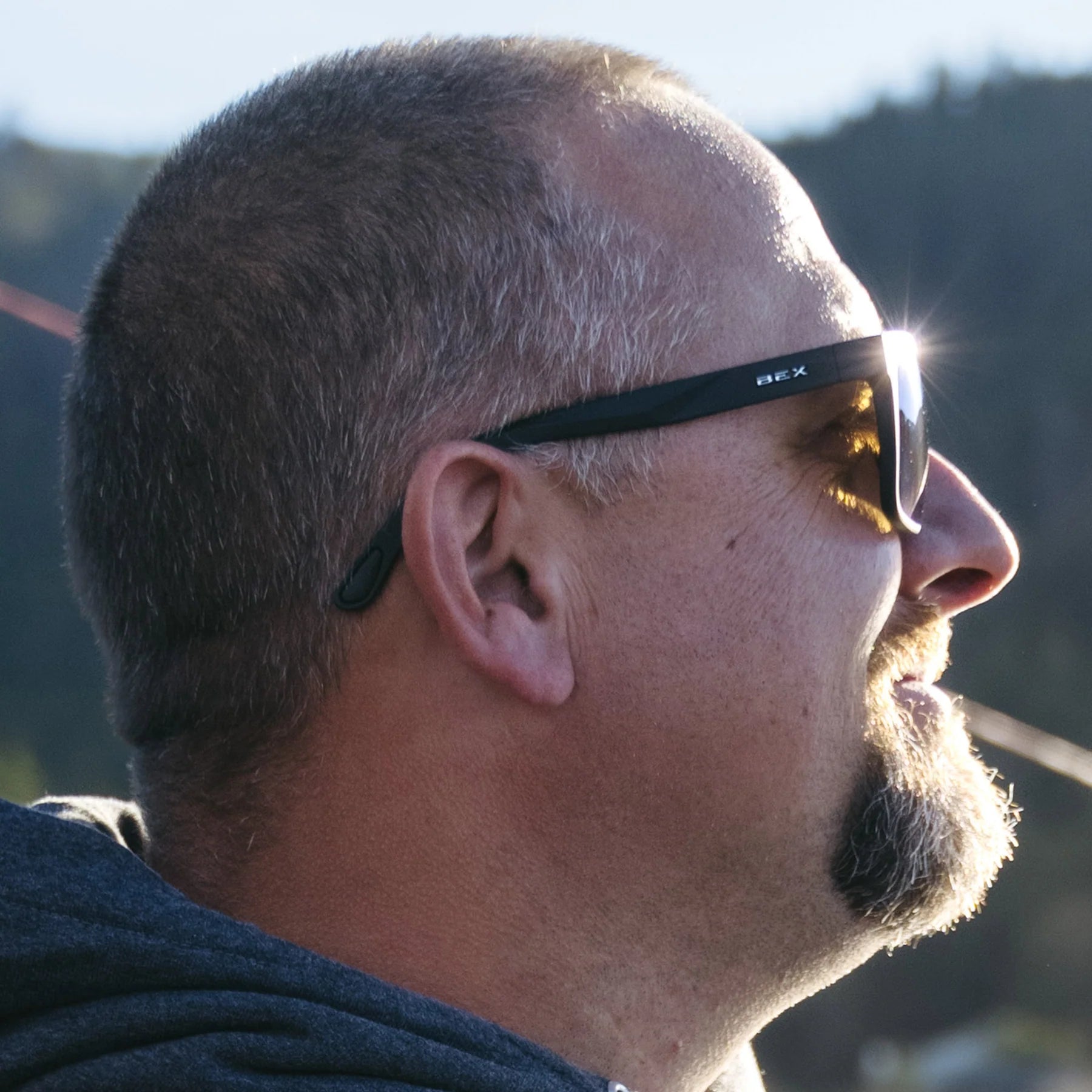 Bex Jaybird X OTG Black/Gray/Silver Sunglasses  S156BKGYSL