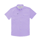 Men's Poncho "The Bon Temps" Short Sleeve Button Up Shirt 