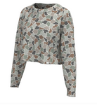 Women's Local Girl Boxy Crop Long Sleeve T-shirt L5112000-FCF