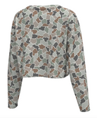 Women's Local Girl Boxy Crop Long Sleeve T-shirt L5112000-FCF