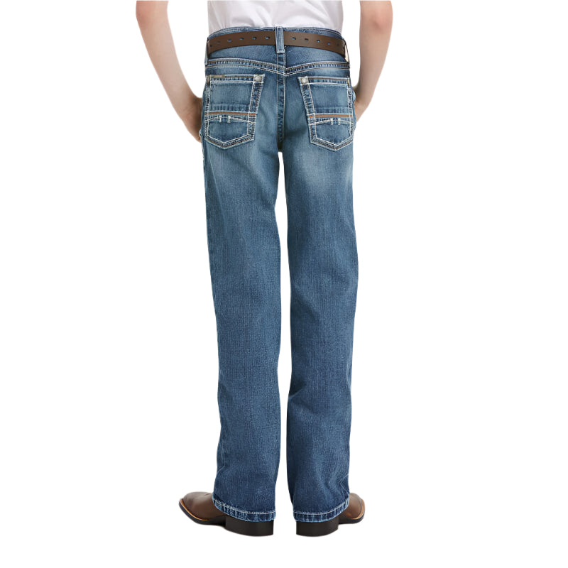 Boy's Ariat B4 Relaxed Coltrane Boot Cut Jean 10021160 - Crazy House Western Wear