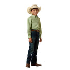Boy's Ariat Loden Frost Abstract Print Smitty Shirt 10073673