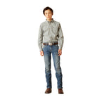 Boy's Ariat Pro Series Blake Classic Fit Button Down Shirt 10046435 - Crazy House Western Wear