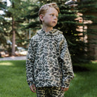 Boy's Burlebo Classic Deer Camo Fleece Hoodie Y-FH-CDC