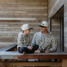 Boy's Burlebo Classic Deer Camo Thermal Hoodie Y-TH-CDC