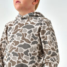 Boy's Burlebo Classic Deer Camo Thermal Hoodie Y-TH-CDC