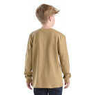 Boy's Carhartt Henley Long Sleeve Pocket T-shirt CA6769-CT06