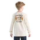 Boy's Carhartt Long Sleeve Dog Pocket T-shirt CA6760-CA35
