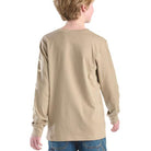 Boy's Carhartt Long Sleeve Duck "C" T-shirt CA6754-D204