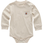 Boy's Carhartt Long Sleeve Pocket Bodysuit CA5011-CA35