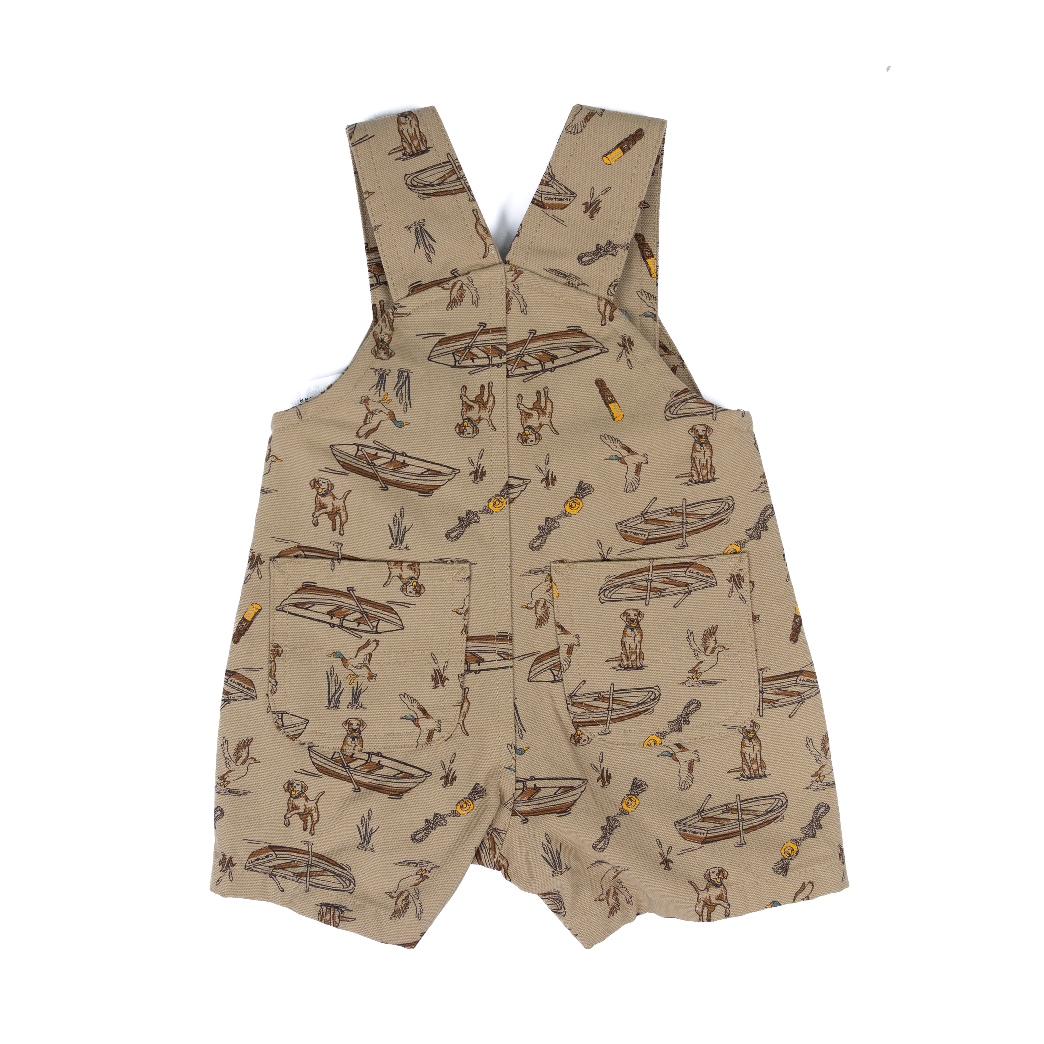 Boy's Carhartt Short Sleeve Beige Canvas Set CG8112-CT06