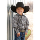 Boy's Cinch Infant Paisley Long Sleeve Shirt MTW7062397