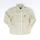 Boy's Hooey "Maverick" Long Sleeve Pearl Snap Shirt HT1864WH-Y