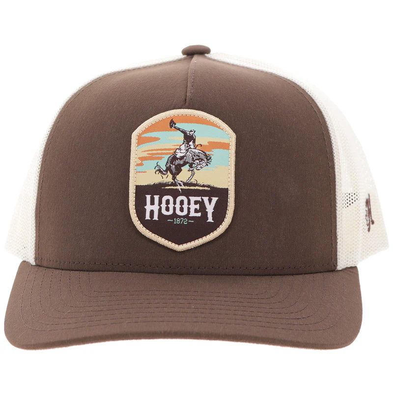 Boy's Hooey Tan and Brown "Cheyenne" Cap 2647T-BRTN-Y