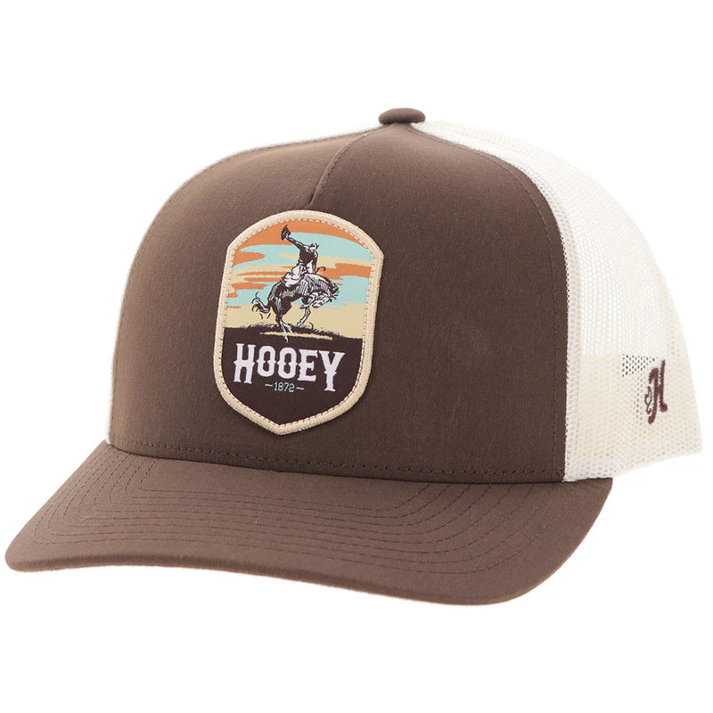 Boy's Hooey Tan and Brown "Cheyenne" Cap 2647T-BRTN-Y