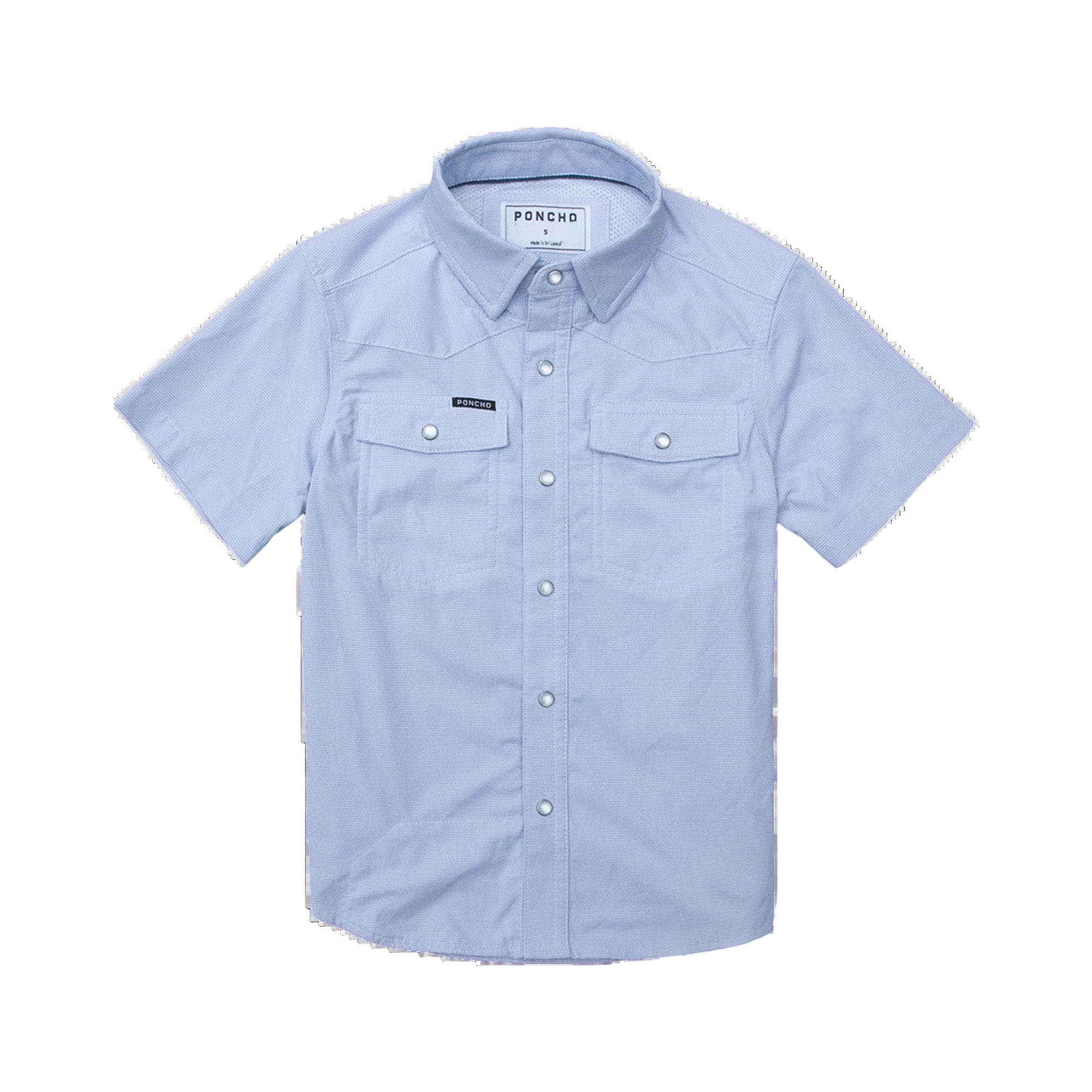 Boy's Ponch "Head Honcho" Snap Up Shirt