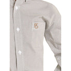 Boy's Rock and Roll Geometric Long Sleeve Button Shirt SBB2S07412