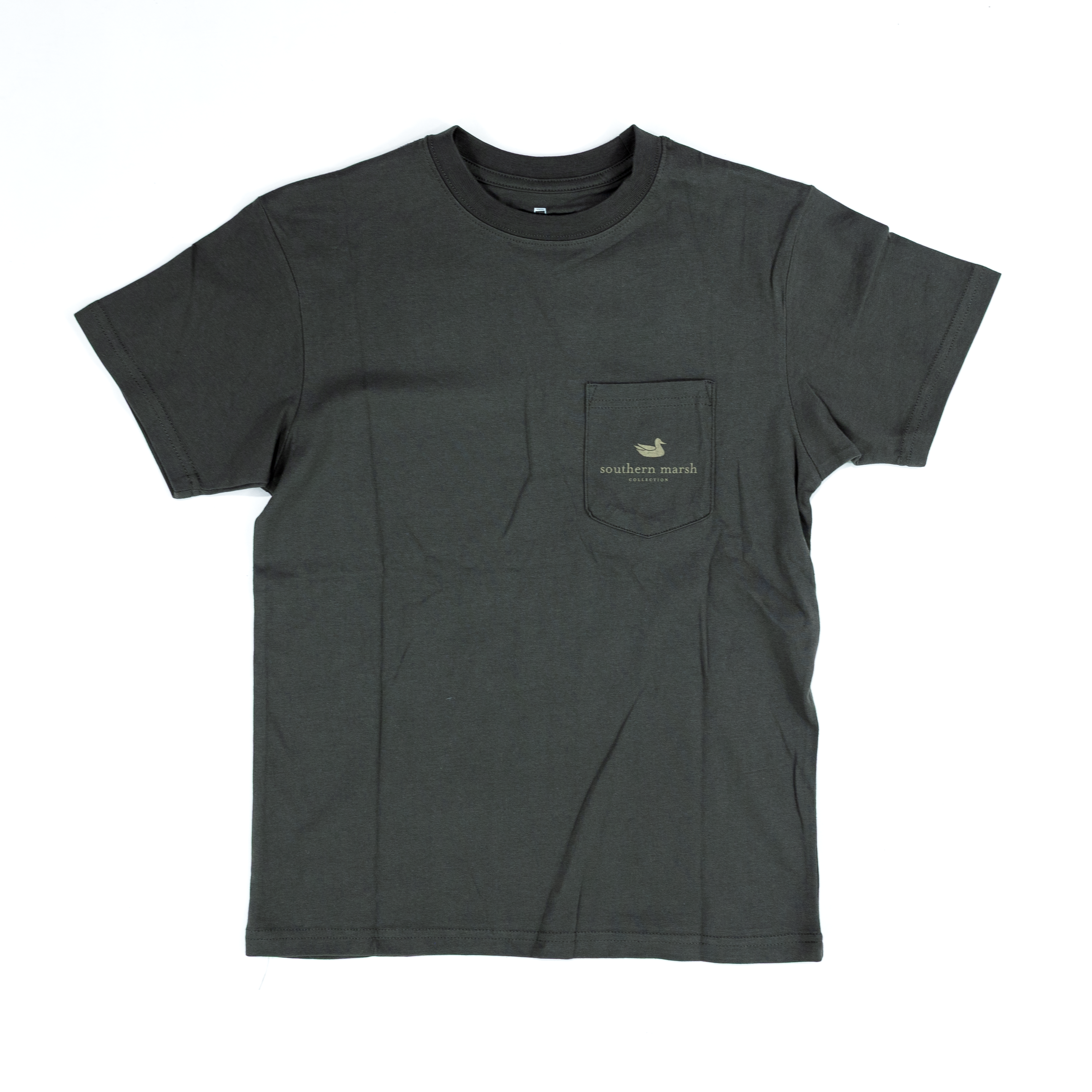 Boy's Southern Marsh Grey Duck OG Camo T-shirt YADOC-IGY