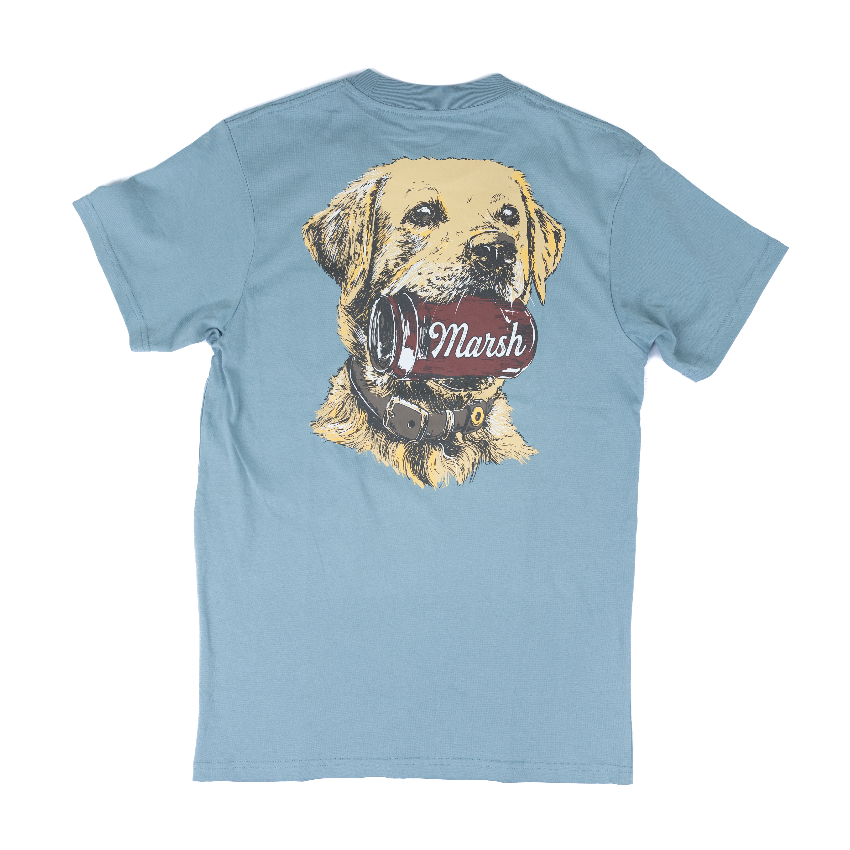 Boy's Southern Marsh Lab Sips Galicia Green Short Sleeve T-shirt YAL12-GLG