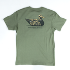 Boy's Southern Marsh Olive Duck Decoy Camo Tee YADYD-SWO