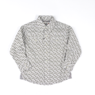 Boy's Wrangler 20X Advanced Comfort Long Sleeve Green/White Shirt 112374377