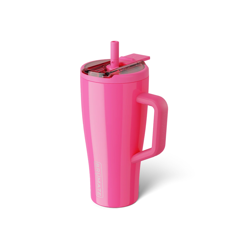 Brumate Era Flip 30oz Neon Pink Spill Proof Tumbler DWEF30NPK